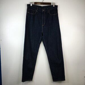 UNIQLO High Rise Dark Wash Jeans Size 32